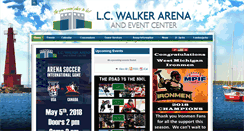 Desktop Screenshot of lcwalkerarena.com